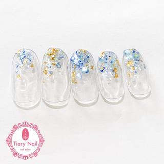 ネイル 💗🪽Tiary Nail🪽💗のネイルデザイン