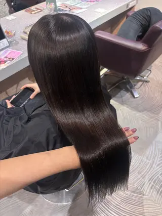 ロング 透明感カラー/ 赤み消し🤍ricoのヘアスタイル