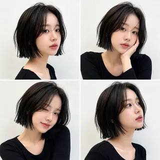 ショート カラー 🦋韓国風レイヤー/ 艶髪矯正🦋凛太郎のヘアスタイル