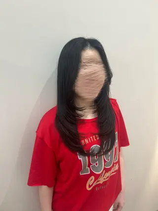 ロング レイヤー/透明感 🌷油科あい🌷のヘアスタイル