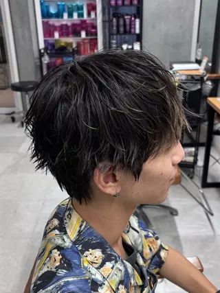 メンズ パーマキング 🇰🇷yutoのヘアスタイル