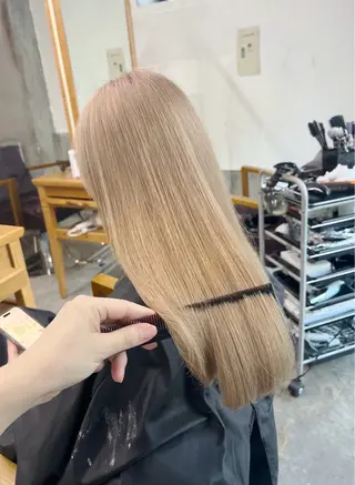 セミロング カラー 指名数No.1 /NAOYAのヘアスタイル