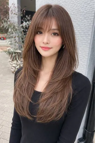 ロング 千葉 晴心/髪質改善のヘアスタイル