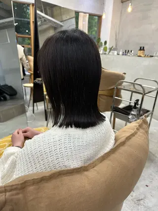 ミディアム MUKU ひかるのヘアスタイル