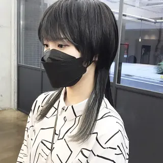 ミディアム ✂︎ウルフ・ショート ✂︎MIKUNIのヘアスタイル