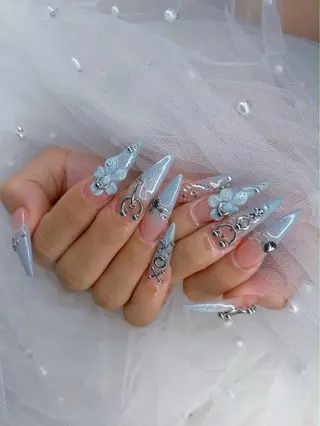 ネイル Sora nail 長さ出し専門店のネイルデザイン