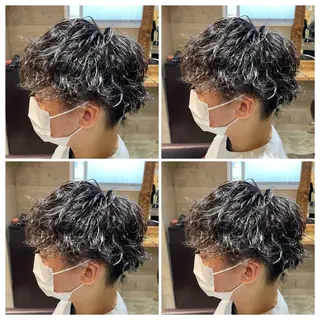 パーマ メンズ メンズパーマ特化 店長望月謙二郎のヘアスタイル