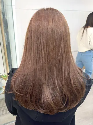 セミロング カラー パーマ ヘアアレンジ ✨綺麗が続くカット ✨/星野六三四のヘアスタイル
