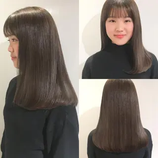 ロング カラー ヘアアレンジ 柔らか垢抜けｶﾗｰと ｶｯﾄ🫧ASUKAのヘアスタイル