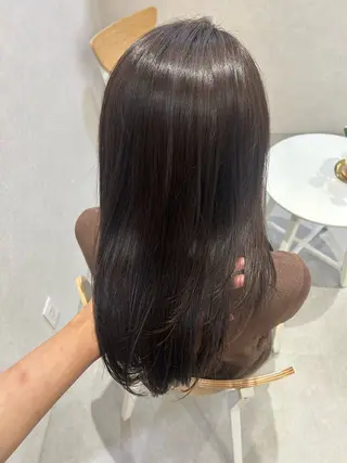 セミロング mao🌼 bob 透明感艶colorのヘアスタイル