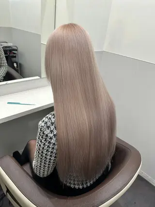 ロング カラー 🦋レイヤーカット ミドリカワ🦋のヘアスタイル