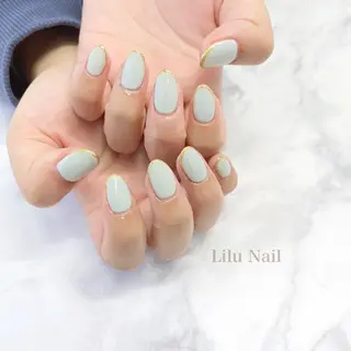 ネイル モチの良さ◉ フィルインネイル♡のネイルデザイン