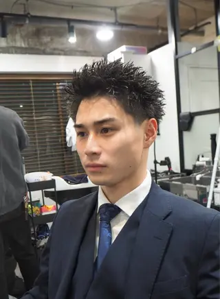 ショート メンズ 小野寺 彗人のヘアスタイル