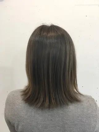ミディアム カラー yoshi ☆のヘアスタイル