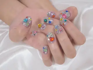 ショート 中道 彩花のネイルデザイン