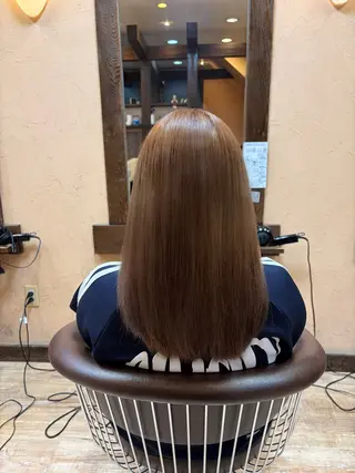 セミロング Moremuu もも🍑のヘアスタイル