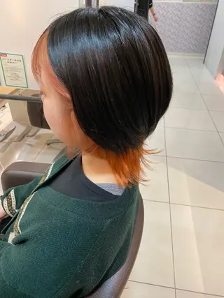 ショート カラー 🐥波巻き/メンズ/ ショート🐥いとみなのヘアスタイル