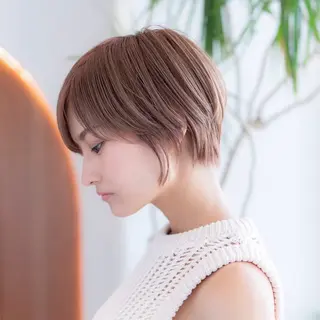 ショート カラー 田中航平/渋谷ボブ/ レイヤーボブのヘアスタイル