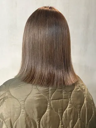 ミディアム マツイ モモノのヘアスタイル