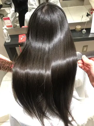 ロング 美髪矯正/髪質改善 toshinariのヘアスタイル