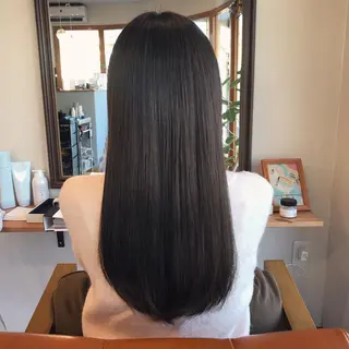 ロング カラー 小西 裕大のヘアスタイル