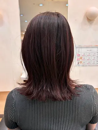 ミディアム カラー 💫渡部 永唯💫のヘアスタイル