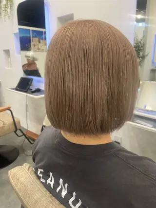 ミディアム カラー 似合わせスタイル🪮 🌿まなべさとみ🌿のヘアスタイル