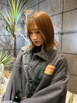 ミディアム カラー 酸性ストレート人気 No,1/カスミ🩰のヘアスタイル