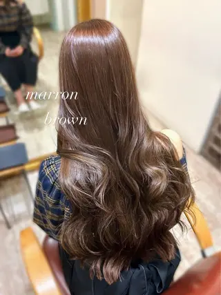 ロング 【艶ヘア】 どうまえのヘアスタイル