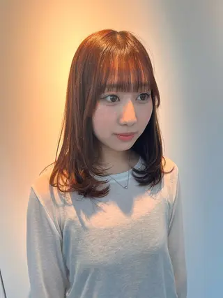 セミロング 鈴木夏季 お悩み相談/自由が丘のヘアスタイル