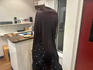 カラー ウエカワ ハルのヘアスタイル