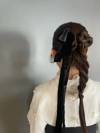 ヘアアレンジ HIQU ROOM 💫yuka.のヘアスタイル