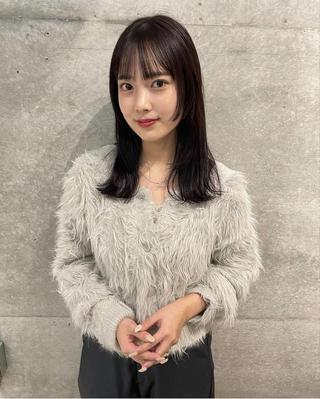 ロング 立川/韓国レイヤー/ 縮毛矯正🫧小雪のヘアスタイル