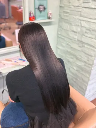 ロング カラー Haruka🕊 透明感カラーのヘアスタイル
