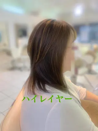 セミロング カラー ~増田 勇輝~のヘアスタイル