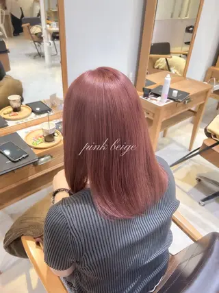 ミディアム 透明感カラー☁️岩永 侑奈のヘアスタイル