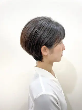 ショート 👑銀座ショート/ 絶壁補正/金子涼👑のヘアスタイル