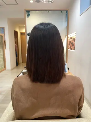 セミロング être 加藤 悠花のヘアスタイル