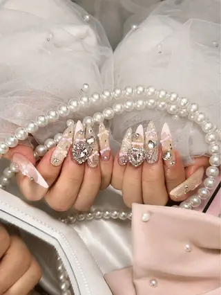 ネイル Sora  Nail 長さ出し専門店のネイルデザイン