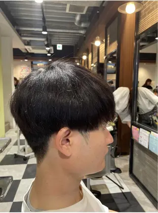 ショート カラー メンズ フェード/ショート メンズ特化/怜哉のヘアスタイル