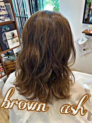 カラー メンズパーマ /栄/伊藤りんなのヘアスタイル