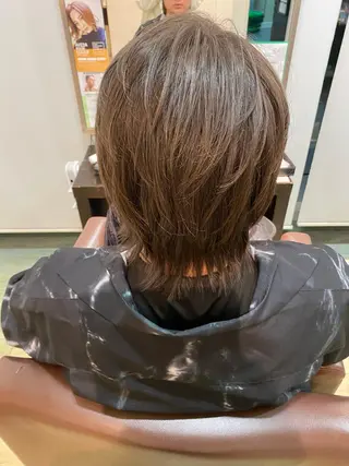 ミディアム メンズ 小宮 真理奈のヘアスタイル
