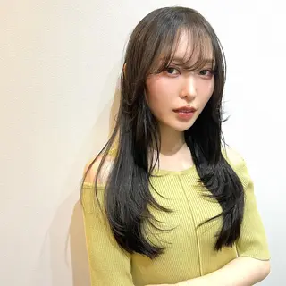 ミディアム カラー ヘアアレンジ 顔まわり職人🇰🇷 韓国ヘア/KAITOのヘアスタイル