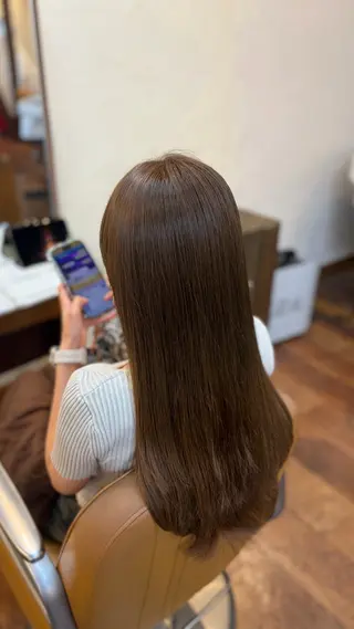 ロング 長谷部 颯のヘアスタイル
