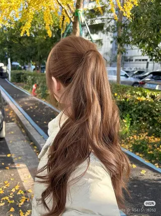 カラー 透明感うる艶カラー 🤍MANAMIのヘアスタイル