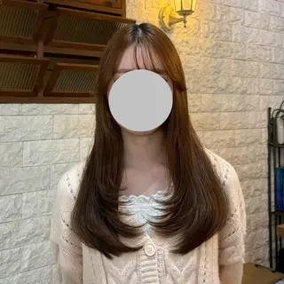 ロング 坂本菜摘 |レイヤーカットのヘアスタイル