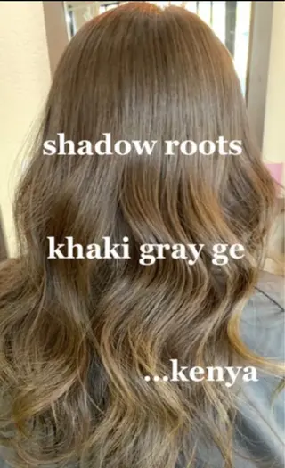 セミロング カラー 古田 賢哉のヘアスタイル