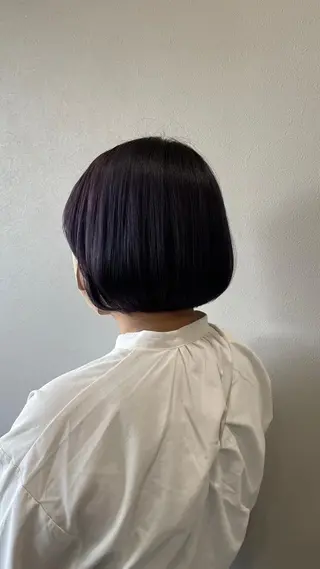 ショート カラー 西尾美容室libuR Ryokaのヘアスタイル