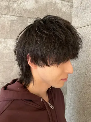 メンズ 三田 真穂のヘアスタイル