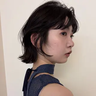 ショート パーマ 野村矩樂/パーマ /縮毛矯正のヘアスタイル